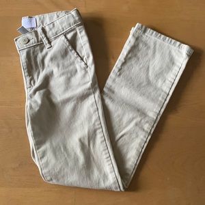 Children’s Place Girls Khaki Uniform Pants